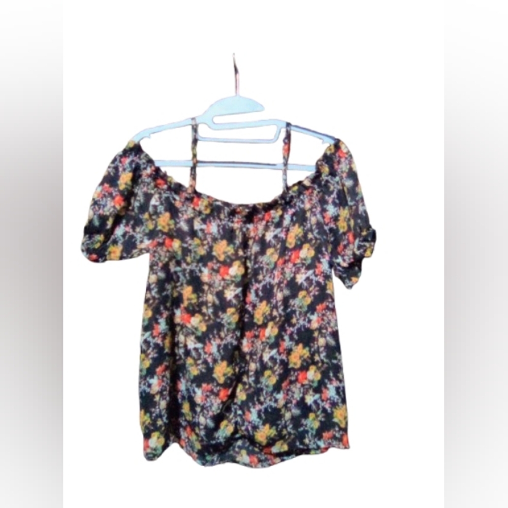 Kontrol Blue Floral Blouse